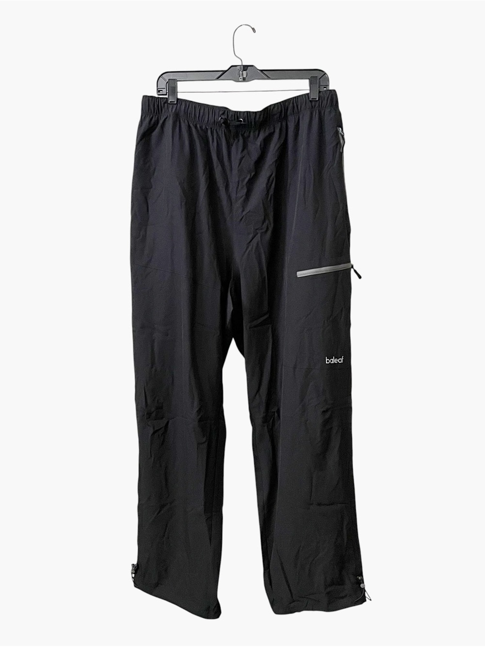 NWT Baleaf Hiking Pants Womens Size 4X Black Quick Dry Cargo Pants Pull On Light